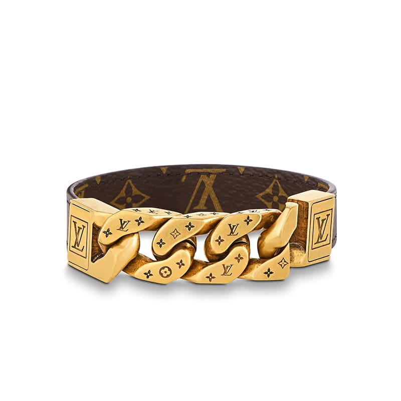 18K Louis Vuitton Monochain Reverso Bracelet